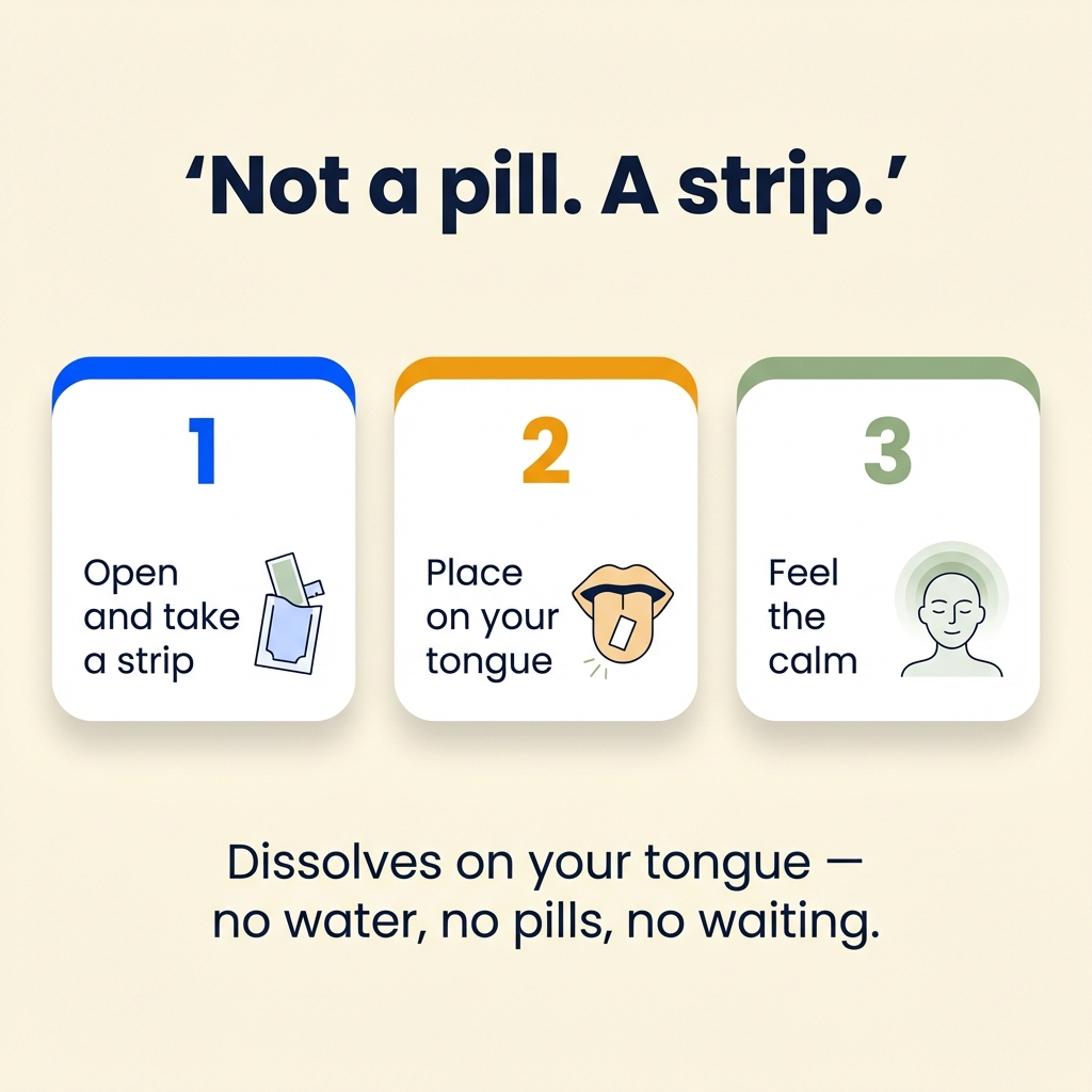 Meltly Calm - How it works
