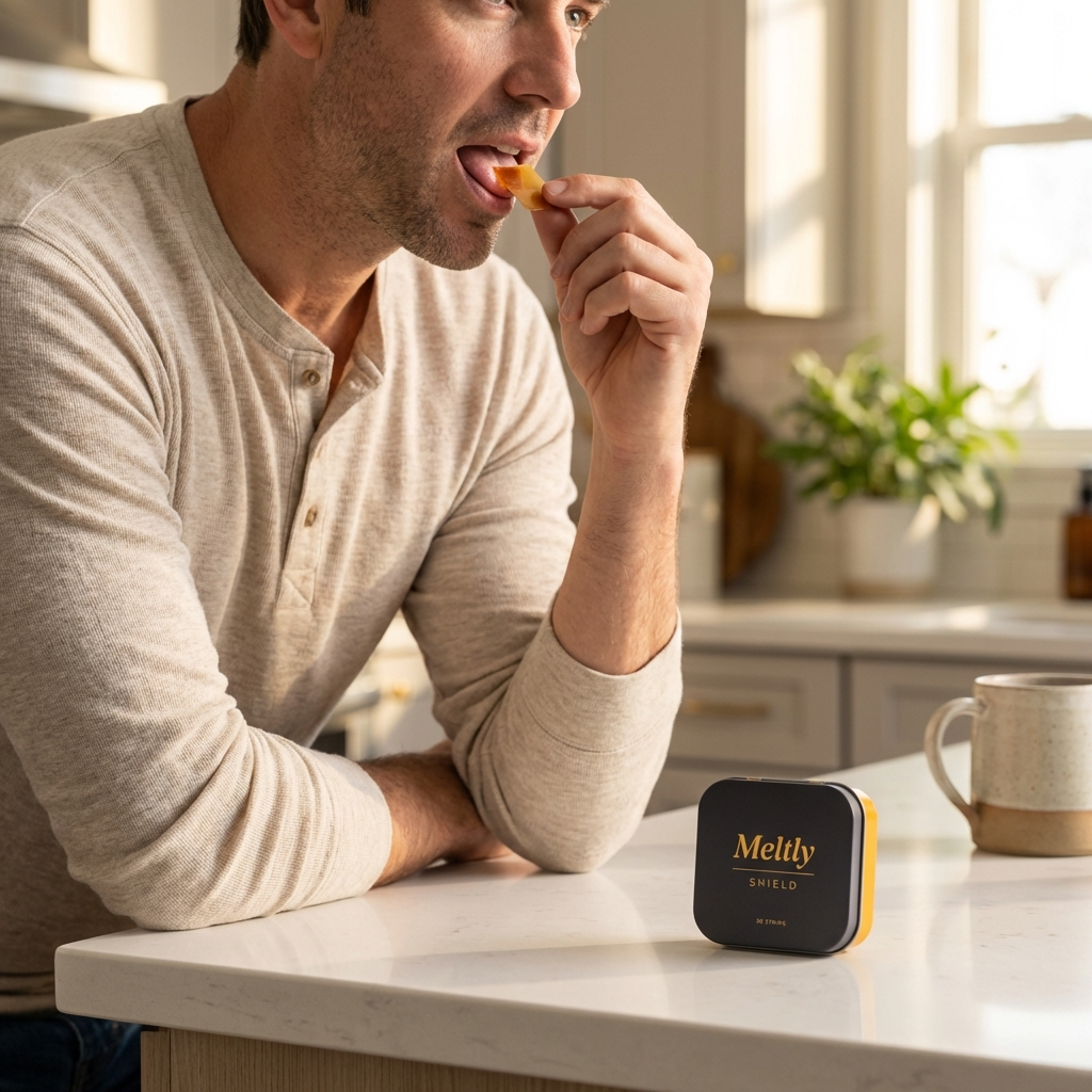 Meltly Shield - Lifestyle editorial